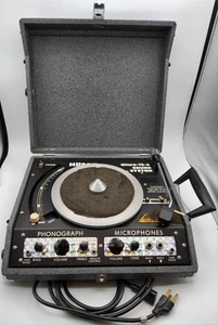 RARE Vintage Hilton Micro-75-A Sound System Portable Turntable Record Player - Picture 1 of 7