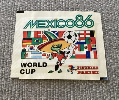Panini World Cup Mexico 86 Sticker Packet - Sealed Unopened Original 1986 - Image 1 of 4