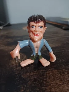 Figura de juguete vintage original auténtica Tomland Mini Monstruos Leyenda Hombre Lobo RARA - Imagen 1 de 11
