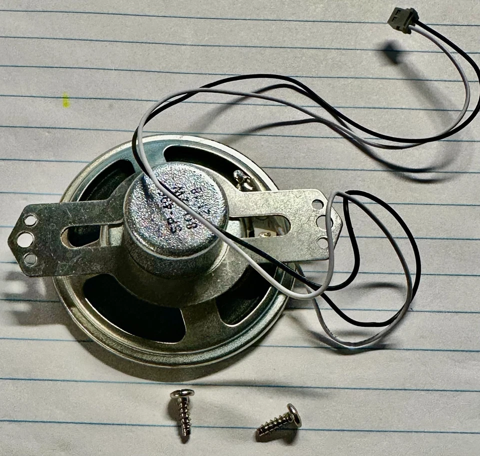 Uniden Bear Cat Scanner Teil, Lautsprecher/Halterung/Schrauben, für Modell Uniden BC365CRS - Bild 1 von 1