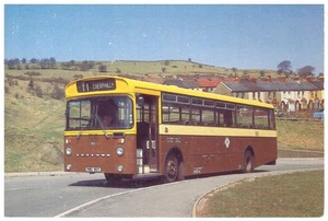 '83 Leyland 'Leopard' PSU3G/4R con East Lanc. Carrocería, Transicard, postal del Reino Unido - Imagen 1 de 2