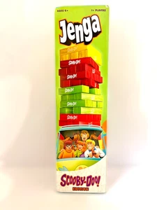Jenga Scooby-Doo Edition Family Stacking Game Complete NIB Ruh-roh! - Picture 1 of 1