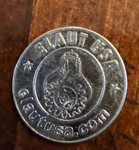 Elaut Arcade Game Token No Cash Value USA - Picture 1 of 2