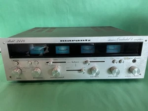 Adaptador Cuadradial 4 Amplificador Vintage Marantz 2440 ENCENDIDO - SIN PROBAR - Imagen 1 de 9