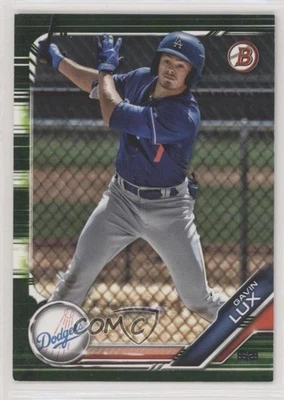 2019 Bowman Prospects Camo Gavin Lux #BP-130 - Image 1 of 2