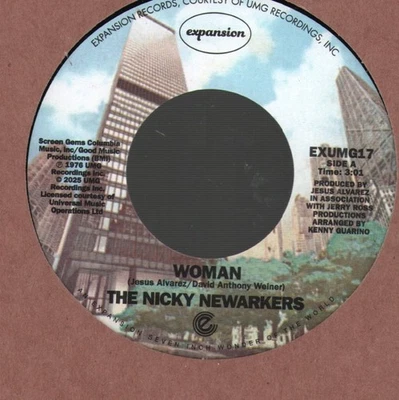 Nicky Newarkers Woman 7" vinyl Europe Expansion 2025 b/w 'Leave Me Or Love Me' - Bild 1 von 2