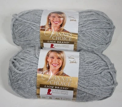 Hilo marca León plata brezo Vannas elección 2 madejas Foto 1 de 4