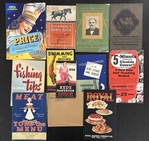 1920s to 1960s COLLECTION OF INTERESTING BOOKLETS - SEE IMAGES - Picture 1 of 24