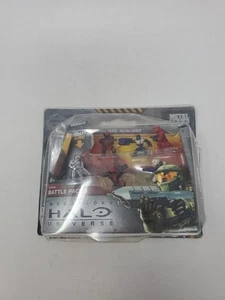 Mega Bloks Halo Universe Metal Series Die Cast Battle Pack 3 Caja Abierta - Imagen 1 de 7