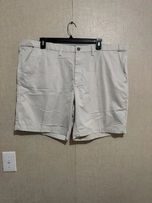 Pantalones Cortos Croft & Barrow Para Hombre 9” Entrepierna Frente Plano Tostado Talla 48 Bolsillos Foto 1 de 4