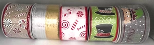 WIRED RIBBON, Holiday, DIY, NEW - Picture 1 of 1