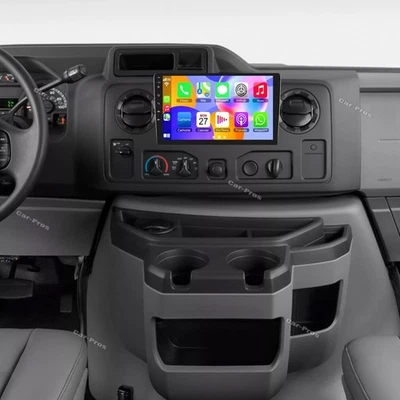 For 2009-2014 Ford E250 E350 Super Duty CarPlay Bluetooth GPS Stereo Radio W/Cam - Image 1 of 4