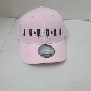 NWT Jordan Youth Jumpman Adjustable Hat - Pink+Black - Picture 1 of 10