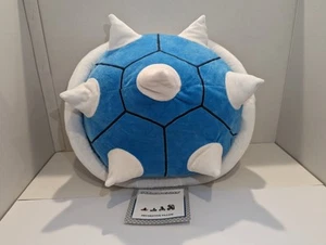 Nintendo Mario Kart 14" Blue Shell Authentic Decorative Childs Kids Pillow - Picture 1 of 4