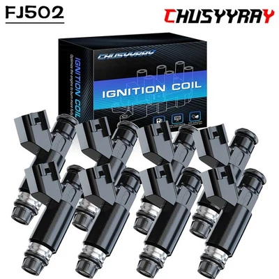 Топливная форсунка 12580426 для 2002-2006 GMC Sierra 1500 V8 5,3 л 8 шт. - Изображение 1 из 4