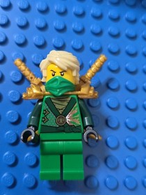 LEGO&reg; Ninjago Lloyd Rebooted Minifigure Gold Armor Genuine Njo0087 70722