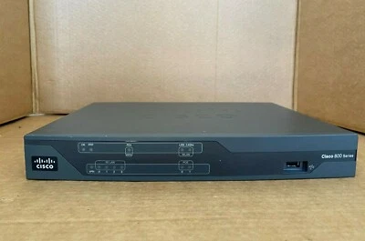 Cisco 881 with PSU Cisco 880 (Cisco881-K9) for Cisco CCNA CCNP CCIE (Inc VAT) - Image 1 of 4
