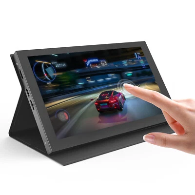 7in 1024x600 IPS Portable HDMI Monitor Computer Touch Screen for Raspberry Pi - image 1 of 4