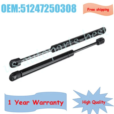 2X Amortiguadores de puntales de elevación de tapa de maletero trasero para BMW 325i 330xi 323i 1998-2006 Foto 1 de 4