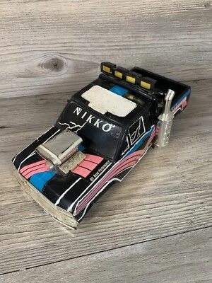 Nikko Black Thunder Apache RC Electric 1992 Black RARE 1:10 - BODY SHELL ONLY - Image 1 of 4