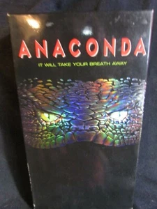 Anaconda VHS 1997 Horror Adventure Creatures Ice Cube Jennifer Lopez EXCELLENT! - Picture 1 of 9