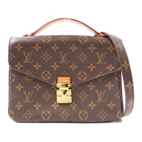 LOUIS VUITTON（LV） Borsa a tracolla Louis Vuitton LV GHW Pochette Metis MM 2 vie M44875 monogramma marrone