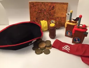 Set accessori costume pirati Jake e i pirati dell'altra terra Spyglass radio mappa monete - Foto 1 di 6