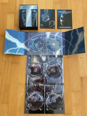 Terminator 1-3 Special Edition Box 6 DVD Arnold Schwarzenegger FSK-18 - Bild 1 von 3
