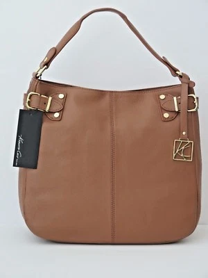 Kenneth Cole захват сумка кожи Hobo коньяк коричневый новый с Ярлыками $298.00  - Изображение 1 из 4