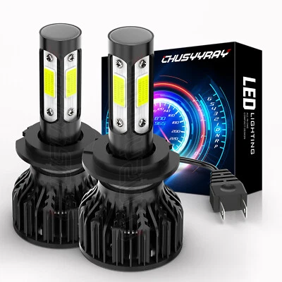 For LAND ROVER DISCOVERY 2003-2013 2x H7 Car LED Headlight Bulbs WHITE 6000K 12v - Image 1 of 4