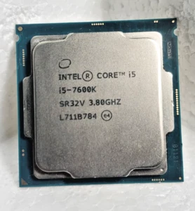 Intel Core i5-7600K 3.8GHz 6M SR32V Skt. FCLGA1151 Desktop Processor CPU - Picture 1 of 2