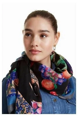 Desigual women's scarf (Square)  Brand new with tags - image 1 of 2