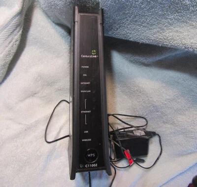 Zyxel DSL модем/маршрутизатор - на запчасти или ремонт + рабочий источник питания - Изображение 1 из 3