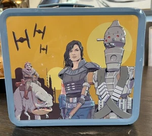 Star Wars The Mandalorian Lunch Box Tin Funko - Disney 8”x7”x4” - Picture 1 of 6