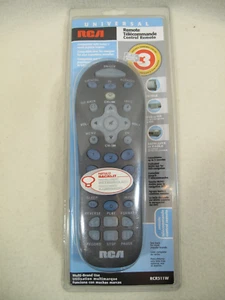 New In Box~PRCA Universal Remote Control RCR311W TV DVD VCR Cable~3 Device - Picture 1 of 5