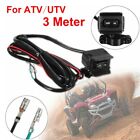 ATV UTV Handlebar Control Line Rocker Switch 3 Meter Length Easy Installation