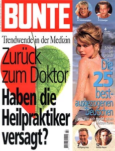 Zeitschrift BUNTE Nr. 22 von 1995, Trendwende - haben Heilpraktiker versagt? - Bild 1 von 1