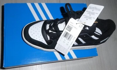 Sneaker ADIDAS FORUM LOW CL Black and White T40 - Photo 1/4