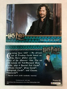 CHEAP PROMO CARD: HARRY POTTER & THE ORDER OF THE PHOENIX (Artbox 2007) #02