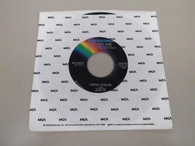 Lynyrd Skynyrd - What’s Your Name / I Know a Little - MCA-40819 - VG+ - Image 1 of 4