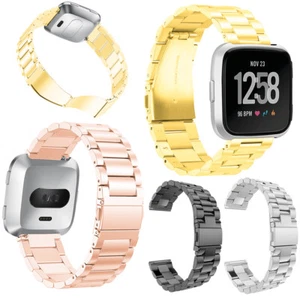 Stainless Steel Band for Fitbit Versa/Versa Lite Edition/Versa Special Edition - Picture 1 of 31