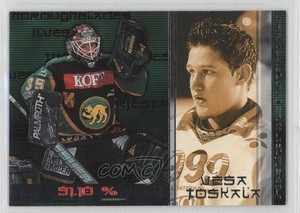 2001-02 Cardset Finland SM-Liiga Haltmeisters Vesa Toskala #4