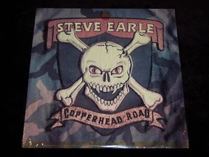 STEVE EARLE & "COPPERHEAD ROAD", THE ORIGINAL NEW, SEALED HEAVY BLUEGRASS LP! - Picture 1 of 2