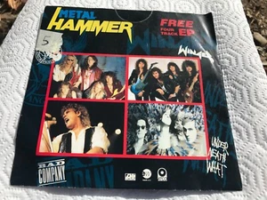 Metal Hammer Four Track EP Free 45 SEALED 80s Winger Bad Company - Picture 1 of 2
