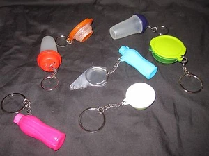 Tupperware Sammlerstück Schlüsselanhänger selten Smartsteamer Eisprisma Öko Flasche Keychain - Bild 1 von 15