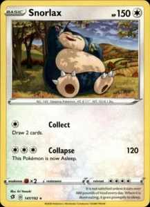 2x (SWSH02-141) Snorlax Rare Pokemon Rebel Clash Card # 141 - Picture 1 of 1