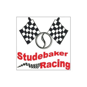 "Studebaker Racing" Decal | 3" x 3" | Red, White, & Black | 801783 - Bild 1 von 1