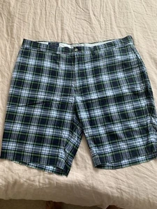 Ralph Lauren Polo Check Plaid Shorts 42 Ivy New - Picture 1 of 10