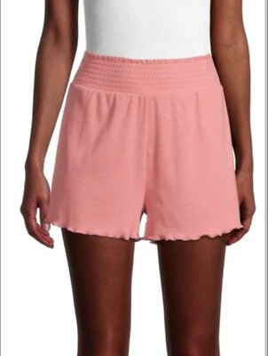 BCBGeneration Feminino Malha Costela Tamanho Pequeno Puxador Elástico Cintura Mauve Rosa - Imagem 1 de 4