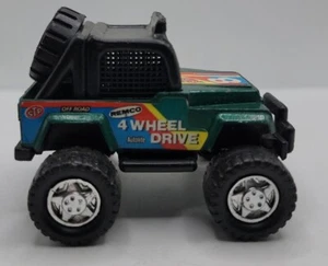Remco Green Jeep STP Autolite Hedman 4 Wheel Drive, 1987. - Picture 1 of 13